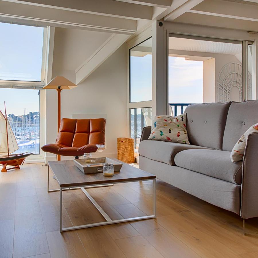 Les Balcons de La Trinité - Vue sur mer et le port Extérieur photo